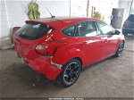 2014 Ford Focus Se Red vin: 1FADP3K28EL247050