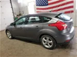 2014 Ford Focus Se Gray vin: 1FADP3K28EL252586