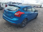 2014 Ford Focus Se Blue vin: 1FADP3K28EL285457