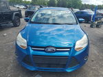 2014 Ford Focus Se Blue vin: 1FADP3K28EL285457