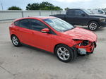 2014 Ford Focus Se Red vin: 1FADP3K28EL332499