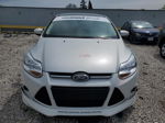 2014 Ford Focus Se White vin: 1FADP3K28EL397112