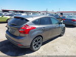 2014 Ford Focus Se Gray vin: 1FADP3K28EL398583