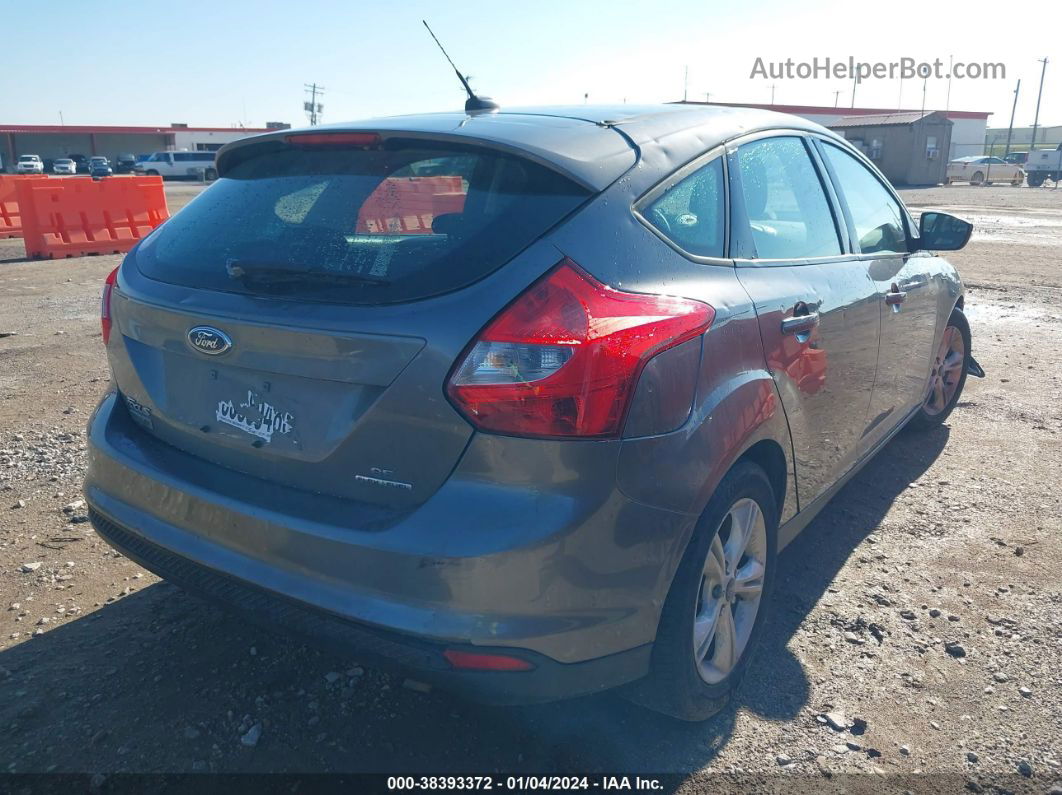 2014 Ford Focus Se Серый vin: 1FADP3K28EL460533