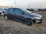 2015 Ford Focus Se Gray vin: 1FADP3K28FL230234