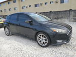 2015 Ford Focus Se Black vin: 1FADP3K28FL319513