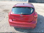 2015 Ford Focus Se Burgundy vin: 1FADP3K28FL364046