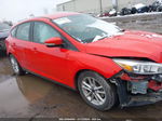 2016 Ford Focus Se Красный vin: 1FADP3K28GL353064