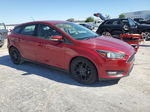 2016 Ford Focus Se Maroon vin: 1FADP3K28GL391216