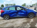 2013 Ford Focus Se Синий vin: 1FADP3K29DL188945