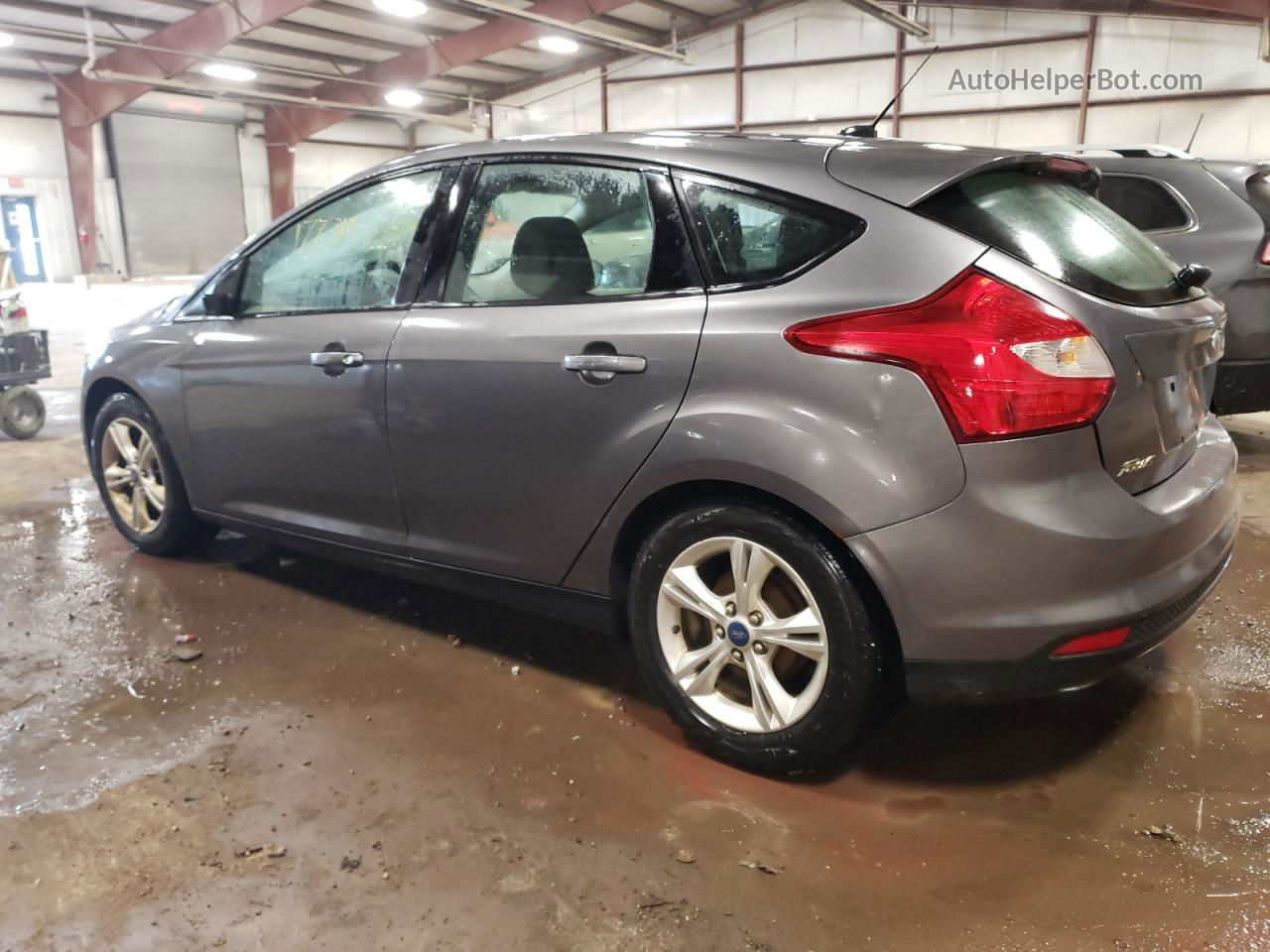 2013 Ford Focus Se Gray vin: 1FADP3K29DL199914