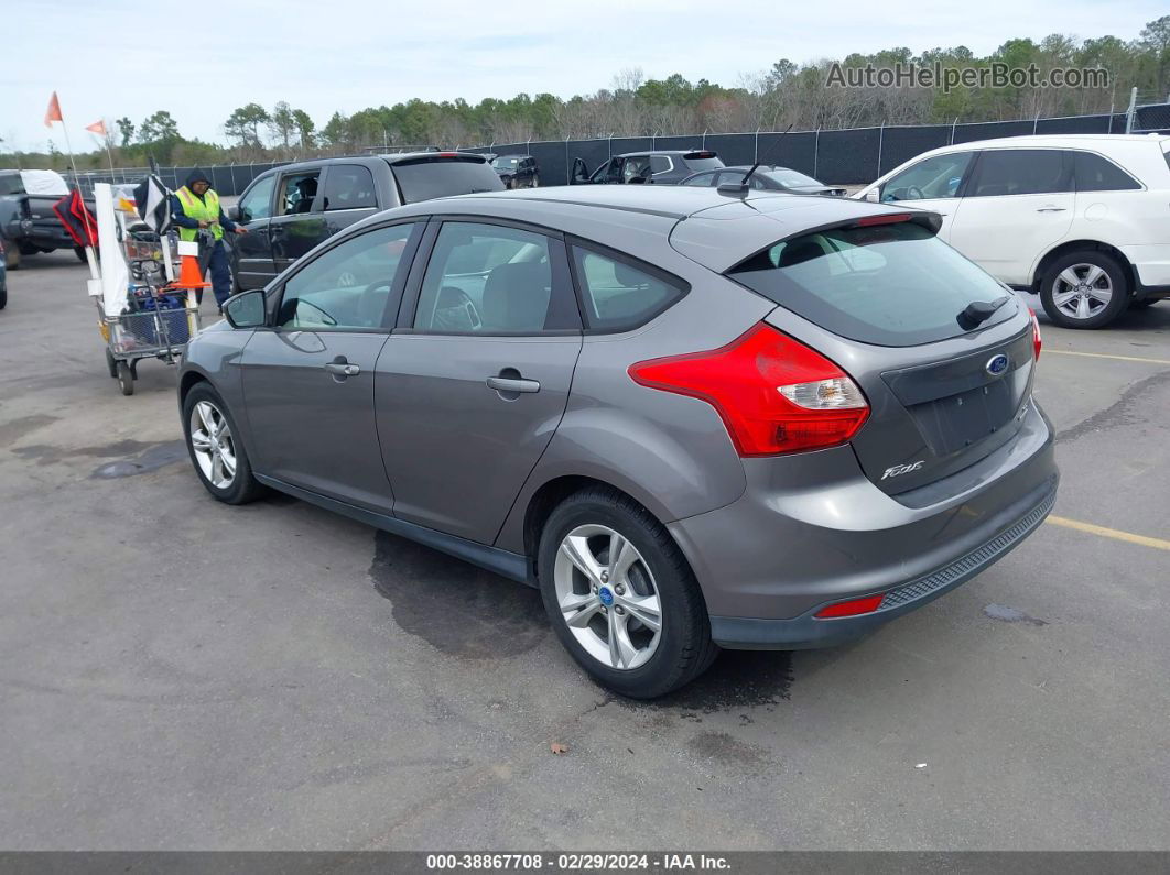 2013 Ford Focus Se Gray vin: 1FADP3K29DL224858