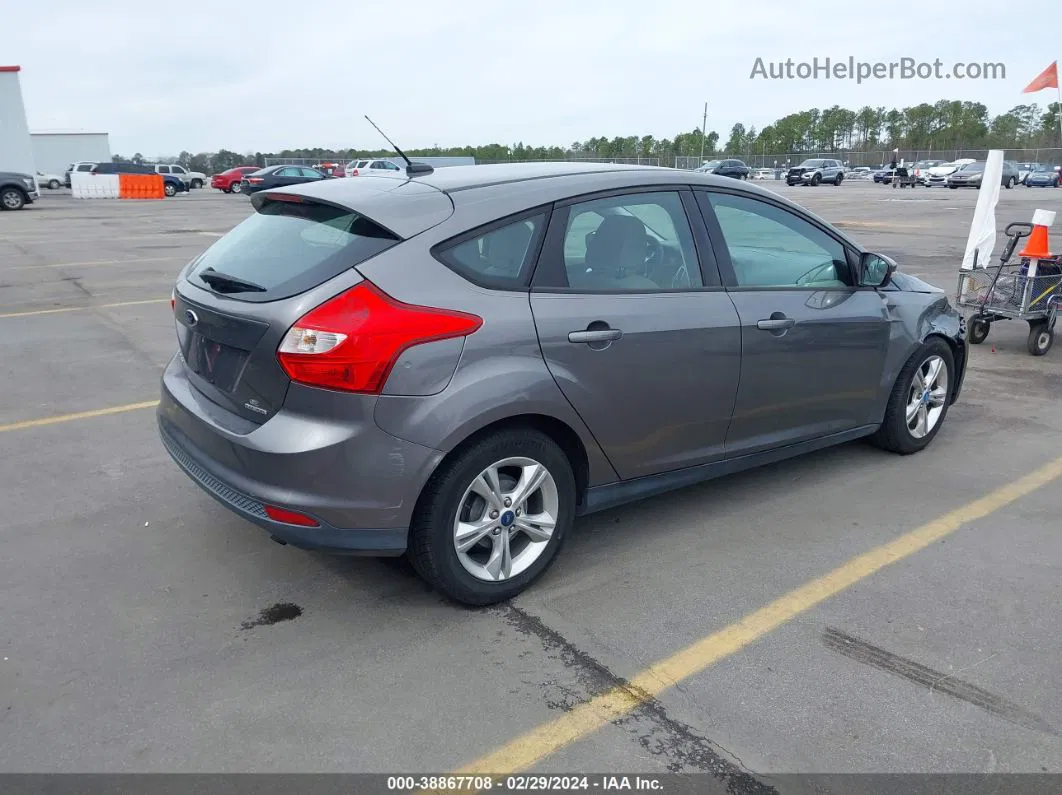 2013 Ford Focus Se Gray vin: 1FADP3K29DL224858