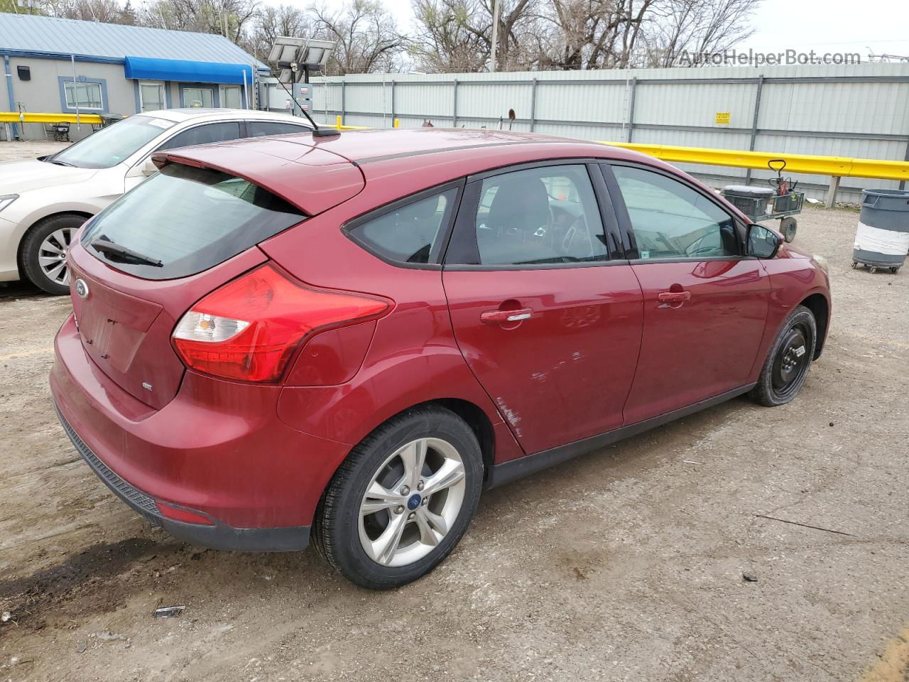 2013 Ford Focus Se Red vin: 1FADP3K29DL279892