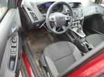 2013 Ford Focus Se Red vin: 1FADP3K29DL279892