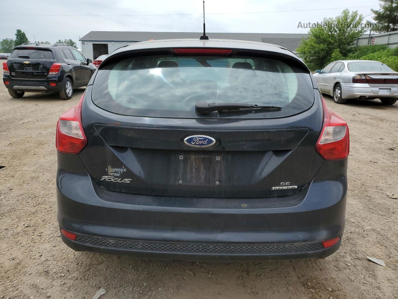 2013 Ford Focus Se Black vin: 1FADP3K29DL356437