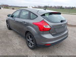 2013 Ford Focus Se Gray vin: 1FADP3K29DL375201