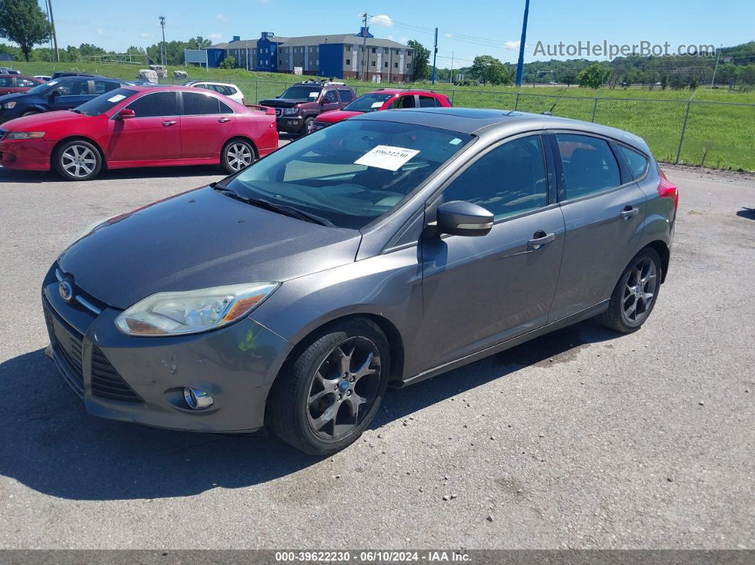 2013 Ford Focus Se Silver vin: 1FADP3K29DL375201