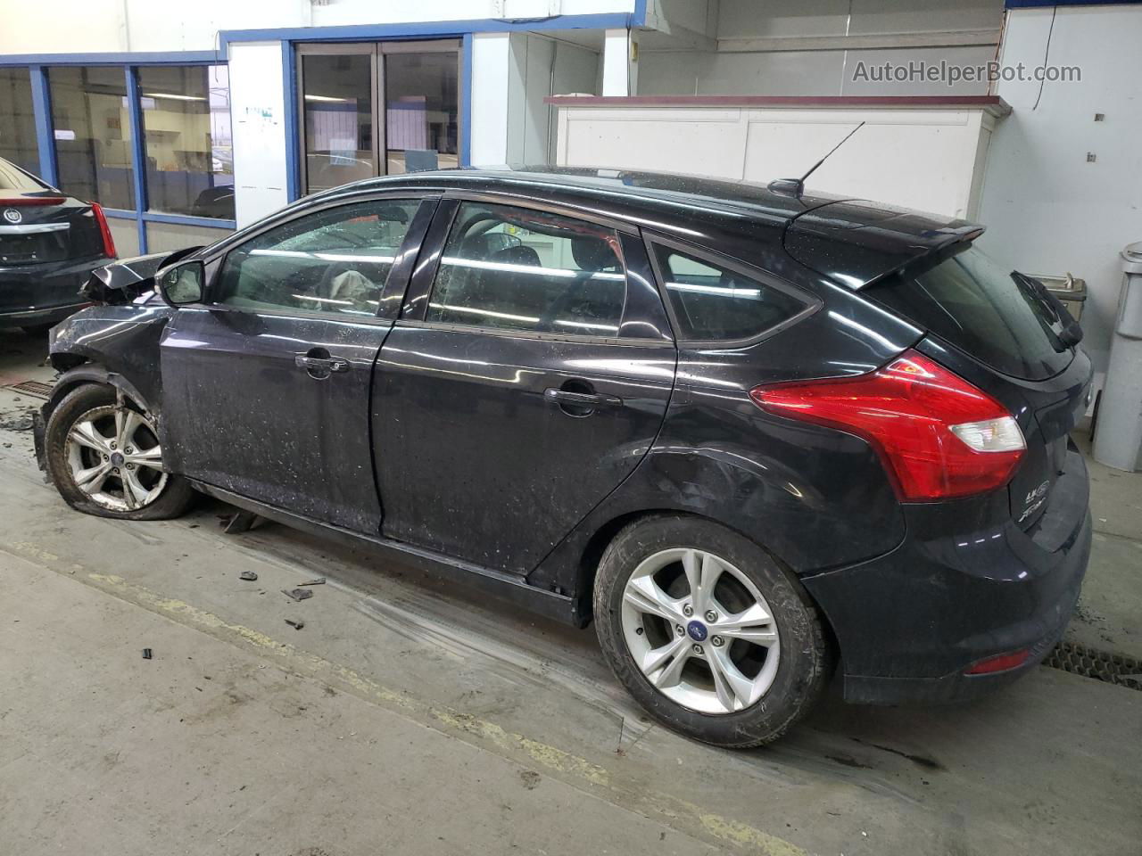 2013 Ford Focus Se Черный vin: 1FADP3K29DL383184