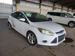 2014 Ford Focus Se White vin: 1FADP3K29EL176523