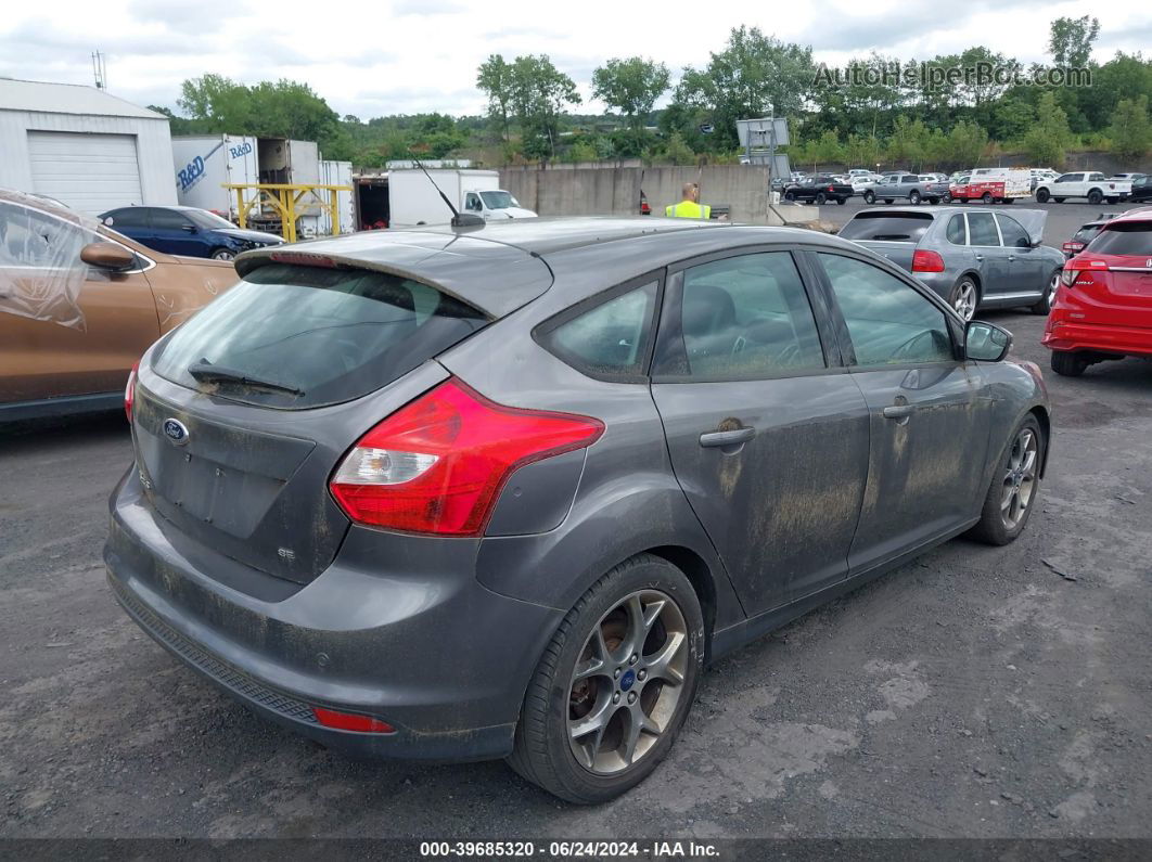 2014 Ford Focus Se Серый vin: 1FADP3K29EL395370