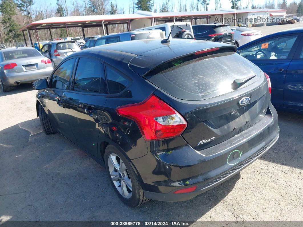 2014 Ford Focus Se Black vin: 1FADP3K29EL408022