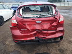 2014 Ford Focus Se Red vin: 1FADP3K29EL442770