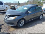 2015 Ford Focus Se Silver vin: 1FADP3K29FL201695