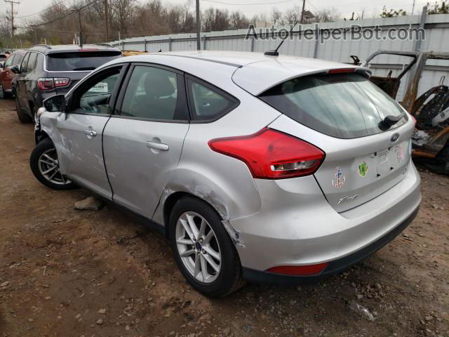 2015 Ford Focus Se Silver vin: 1FADP3K29FL315793