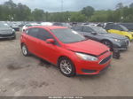 2015 Ford Focus Se Red vin: 1FADP3K29FL324896