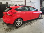 2015 Ford Focus Se Red vin: 1FADP3K29FL331170