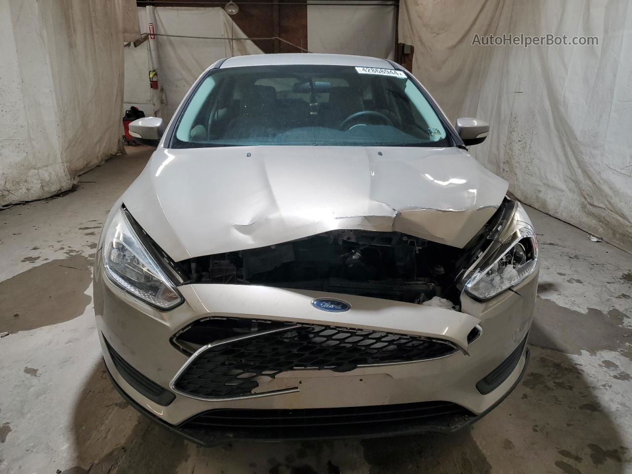 2015 Ford Focus Se Кремовый vin: 1FADP3K29FL363021