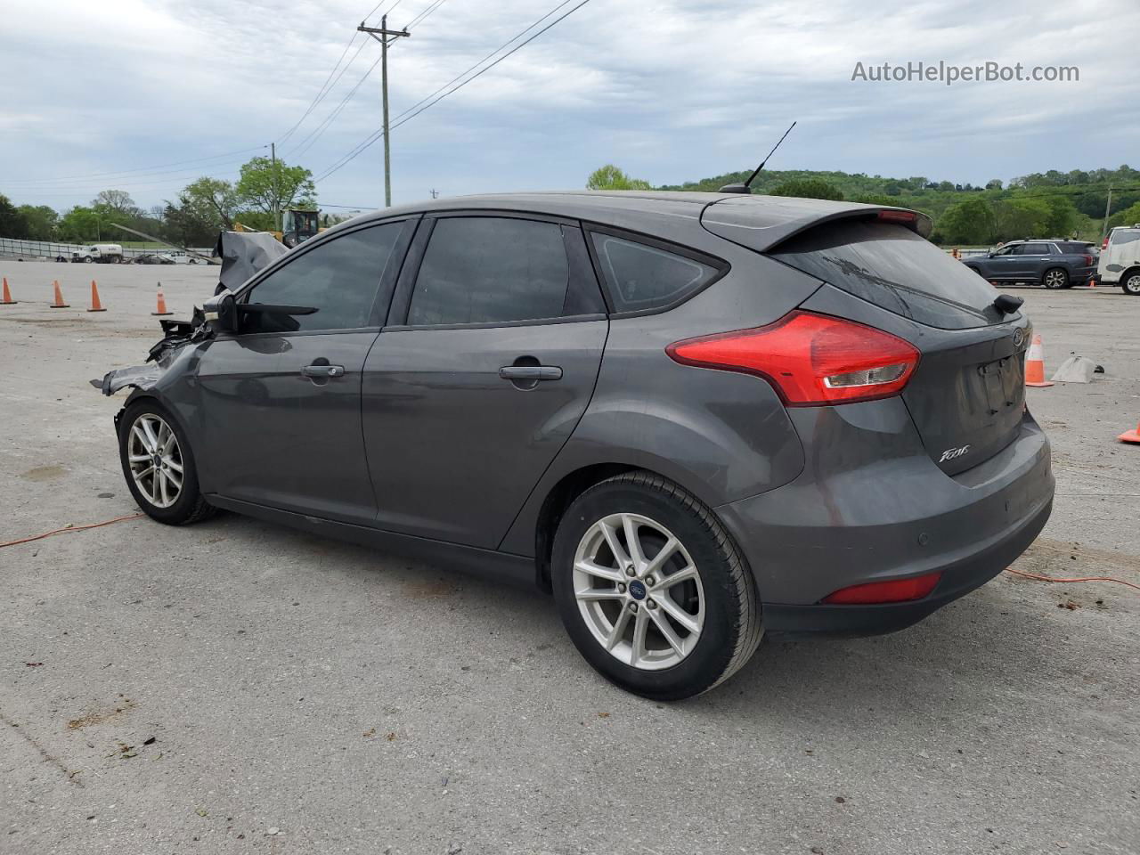 2015 Ford Focus Se Charcoal vin: 1FADP3K29FL382300