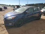 2016 Ford Focus Se Blue vin: 1FADP3K29GL311700