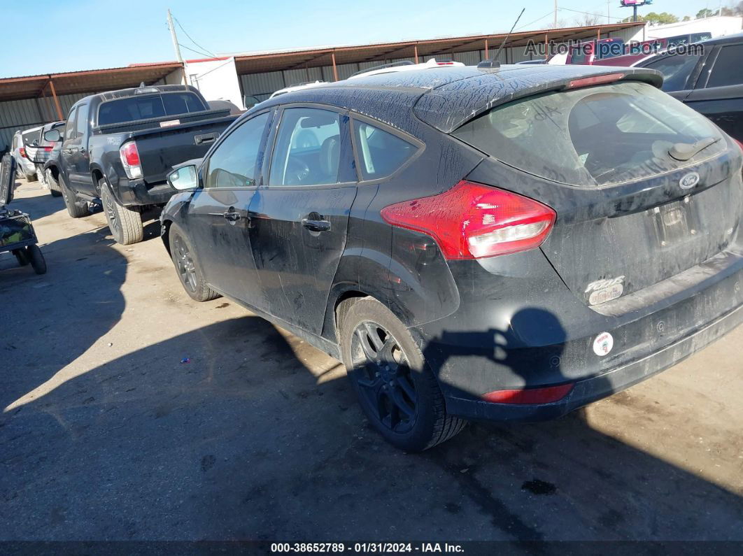 2016 Ford Focus Se Black vin: 1FADP3K29GL339805