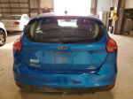 2016 Ford Focus Se Blue vin: 1FADP3K29GL379902