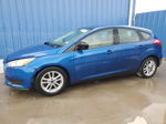 2018 Ford Focus Se Синий vin: 1FADP3K29JL218196