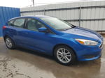 2018 Ford Focus Se Blue vin: 1FADP3K29JL218196