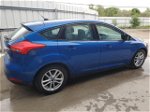 2018 Ford Focus Se Blue vin: 1FADP3K29JL218196