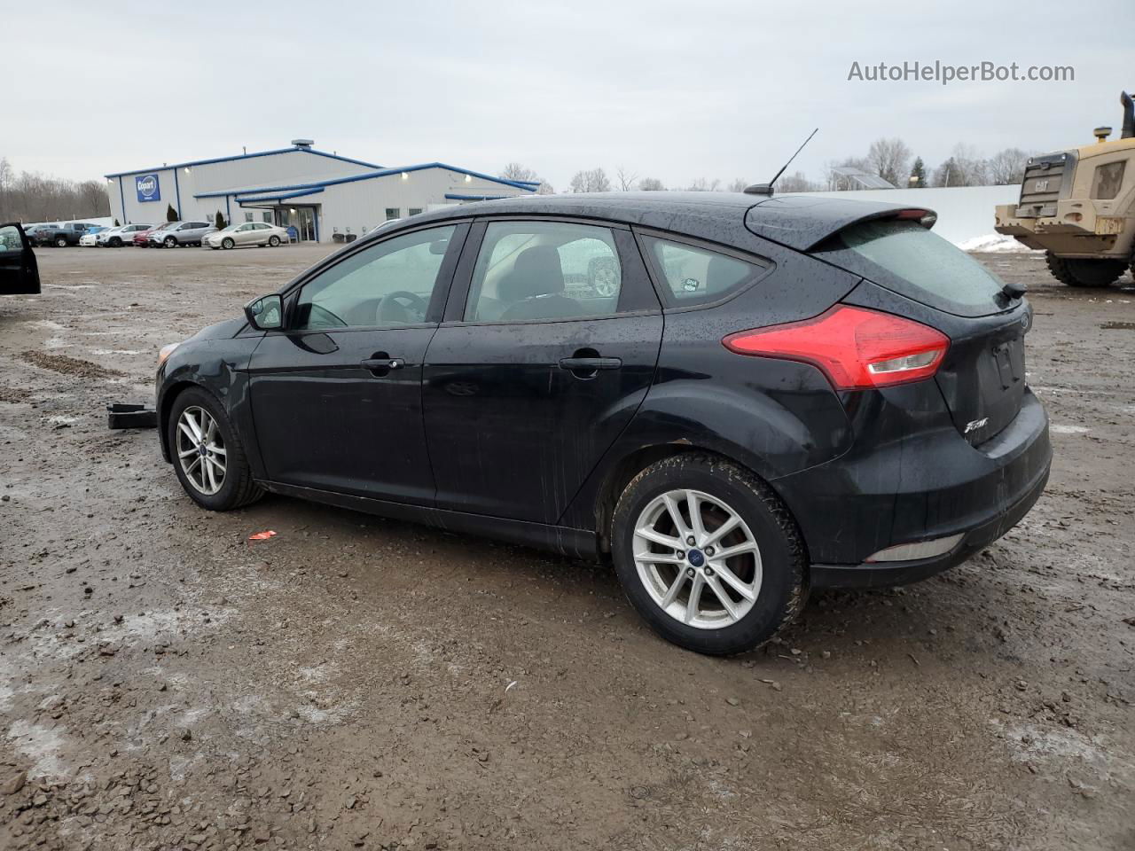 2018 Ford Focus Se Black vin: 1FADP3K29JL281475