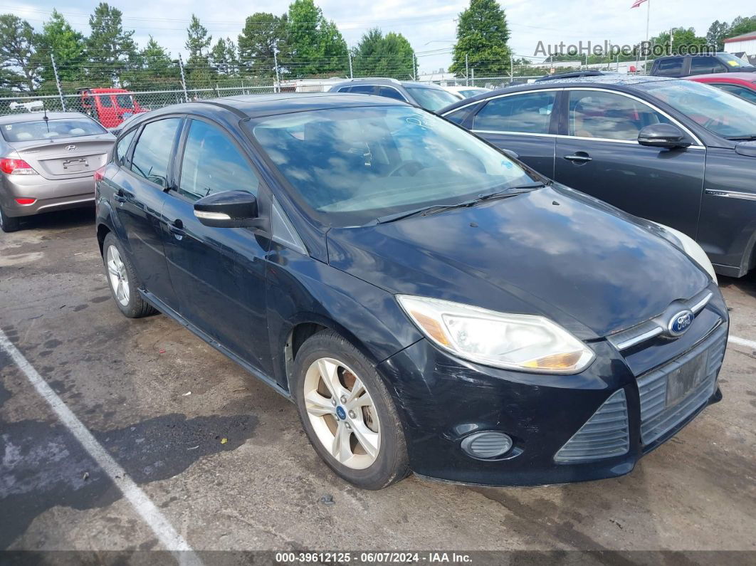 2013 Ford Focus Se Black vin: 1FADP3K2XDL145120