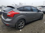 2013 Ford Focus Se Gray vin: 1FADP3K2XDL206546