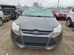 2013 Ford Focus Se Gray vin: 1FADP3K2XDL306128