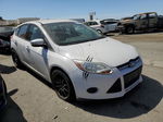 2013 Ford Focus Se White vin: 1FADP3K2XDL340926