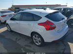 2014 Ford Focus Se White vin: 1FADP3K2XEL119201