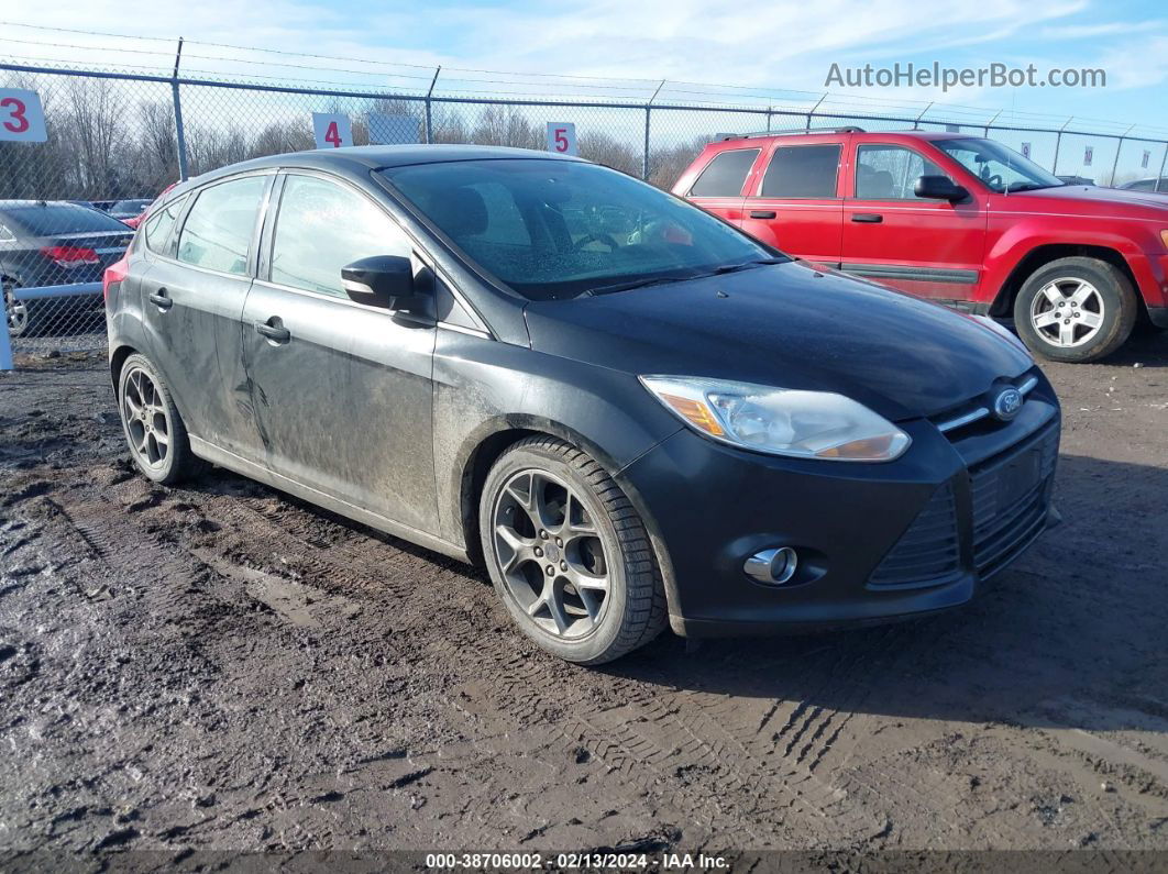 2014 Ford Focus Se Black vin: 1FADP3K2XEL201932