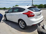 2014 Ford Focus Se White vin: 1FADP3K2XEL209111