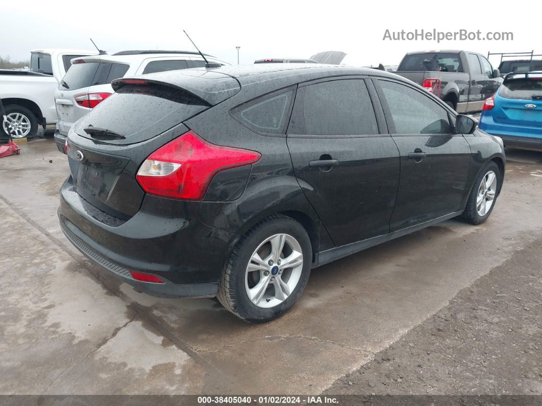 2014 Ford Focus Se Black vin: 1FADP3K2XEL335579