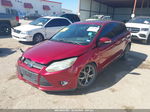 2014 Ford Focus Se Красный vin: 1FADP3K2XEL398584