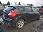 2014 Ford Focus Se Black vin: 1FADP3K2XEL408031